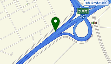 北関東自動車道 水戸南IC 東行き 出口の地図画像