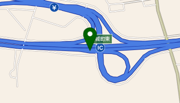 北関東自動車道 茨城町東IC 西行き 入口の地図画像