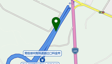 常陸那珂有料道路 ひたちなかIC 上り 出口の地図画像