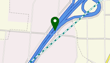 能越自動車道 福岡IC 上り 入口の地図画像