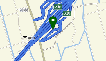 北陸自動車道 入善スマートIC 上り 入口の地図画像