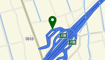 北陸自動車道 入善スマートIC 下り 入口の地図画像