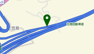 北陸自動車道 米山IC 下り 入口の地図画像