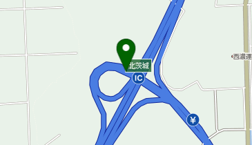 常磐自動車道 北茨城IC 下り 入口の地図画像