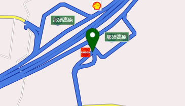 東北自動車道 那須高原スマートIC 上り 入口の地図画像