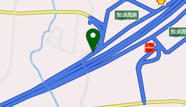 東北自動車道 那須高原スマートIC 下り 出口の地図画像