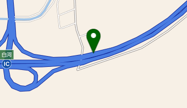 東北自動車道 白河IC 下り 入口の地図画像