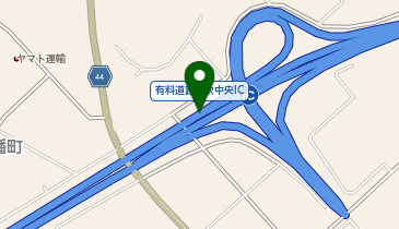 福島空港・あぶくま南道路 矢吹中央IC 下り 出口の地図画像