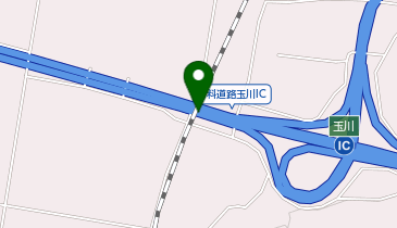 福島空港・あぶくま南道路 玉川IC 上り 入口の地図画像