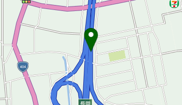 関越自動車道 長岡IC 上り 出口の地図画像