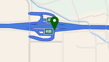 磐越自動車道 新鶴スマートIC 下り 出口の地図画像