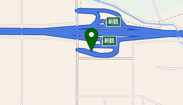 磐越自動車道 新鶴スマートIC 下り 入口の地図画像