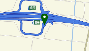 日本海東北自動車道 豊栄スマートIC 上り 入口の地図画像