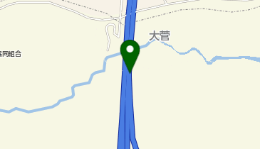 常磐自動車道 常磐富岡IC 上り 出口の地図画像