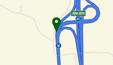 常磐自動車道 常磐富岡IC 下り 入口の地図画像