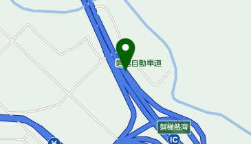 磐越自動車道 磐梯熱海IC 上り 出口の地図画像