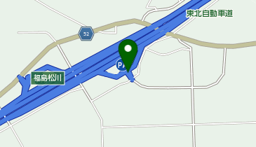 東北自動車道 福島松川スマートIC 上り 入口の地図画像