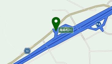 東北自動車道 福島松川スマートIC 下り 入口の地図画像