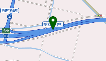 仙台南部道路 今泉IC 上り 出口の地図画像