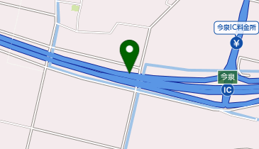 仙台南部道路 今泉IC 下り 出口の地図画像