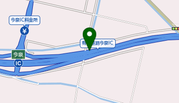 仙台南部道路 今泉IC 下り 入口の地図画像