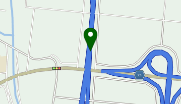 東北中央自動車道 天童IC 上り 出口の地図画像