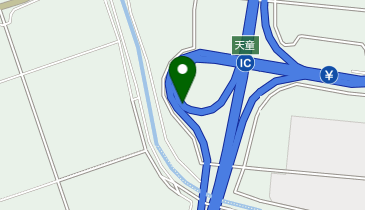 東北中央自動車道 天童IC 下り 入口の地図画像