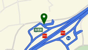 東北自動車道 長者原スマートIC 下り 出口の地図画像