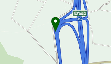 日本海東北自動車道 庄内空港IC 下り 入口の地図画像