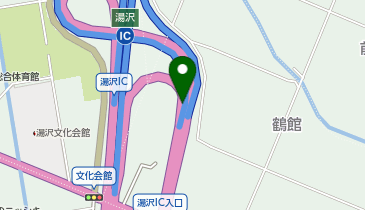 湯沢横手道路 湯沢IC 上り 入口の地図画像