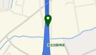 東北自動車道 北上金ヶ崎IC 上り 出口の地図画像