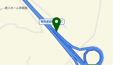 秋田自動車道 秋田北IC 上り 出口の地図画像