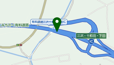 第二みちのく有料道路 三沢・十和田・下田IC 下り 入口の地図画像