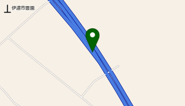 道央自動車道 伊達IC 上り 出口の地図画像