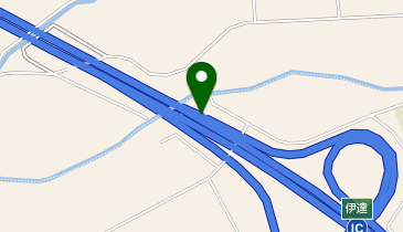 道央自動車道 伊達IC 下り 出口の地図画像