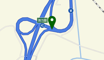道央自動車道 長万部IC 上り 入口の地図画像