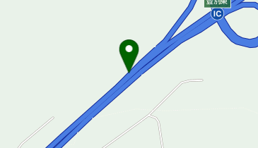 道央自動車道 登別東IC 下り 出口の地図画像