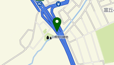 札樽自動車道 手稲IC 上り 出口の地図画像