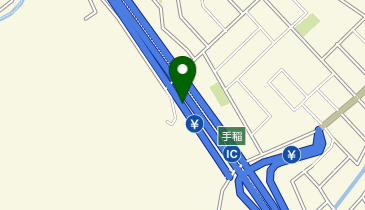 札樽自動車道 手稲IC 上り 入口の地図画像