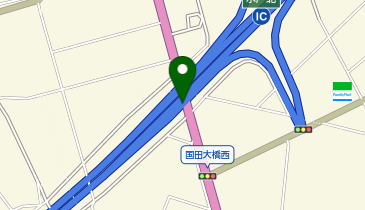 常磐自動車道 水戸北スマートIC 上り 入口の地図画像