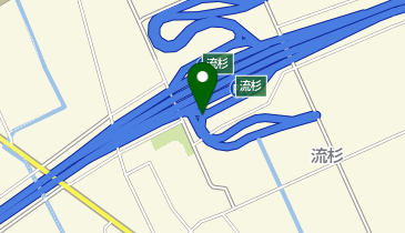 北陸自動車道 流杉スマートIC 上り 出口の地図画像