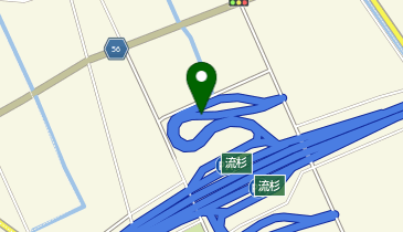 北陸自動車道 流杉スマートIC 下り 入口の地図画像