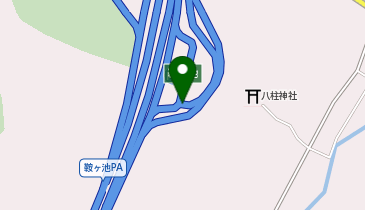 東海環状自動車道 鞍ヶ池スマートIC 外回り 出口の地図画像