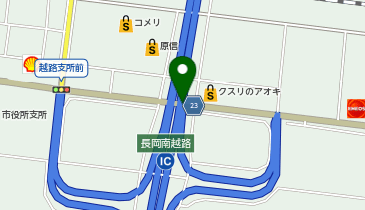 関越自動車道 長岡南越路スマートIC 上り 出口の地図画像
