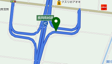 関越自動車道 長岡南越路スマートIC 上り 入口の地図画像