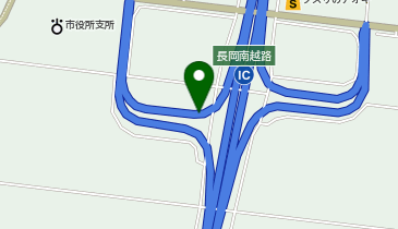 関越自動車道 長岡南越路スマートIC 下り 入口の地図画像
