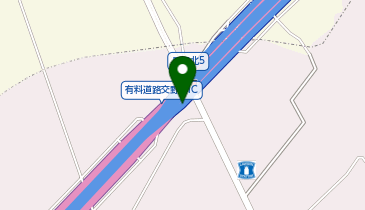 第二京阪道路(均一区間) 交野南IC 下り 入口の地図画像