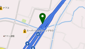 阪和自動車道 和歌山北IC 上り 入口の地図画像