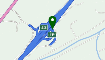 高知自動車道 土佐PAスマートIC 下り 出口の地図画像