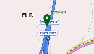 延岡南道路 門川IC 上り 入口の地図画像